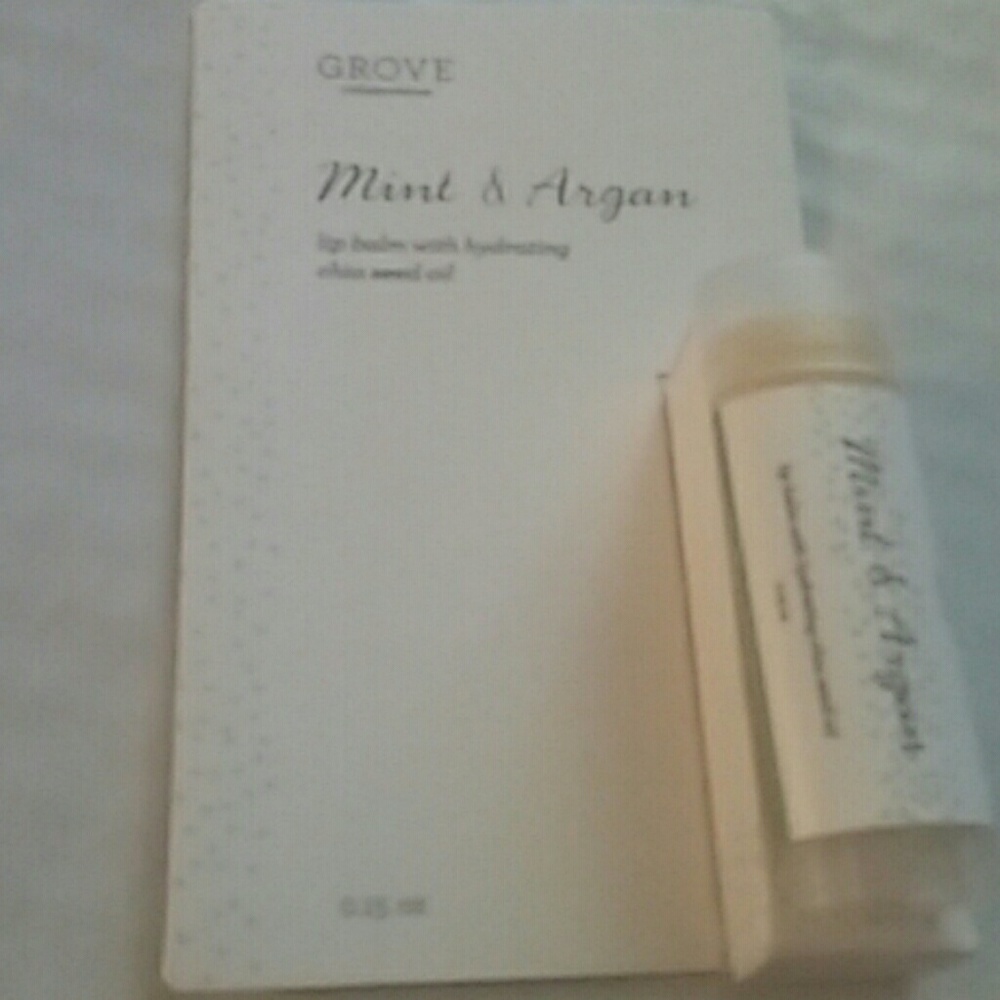 Mint and Argan lip balm